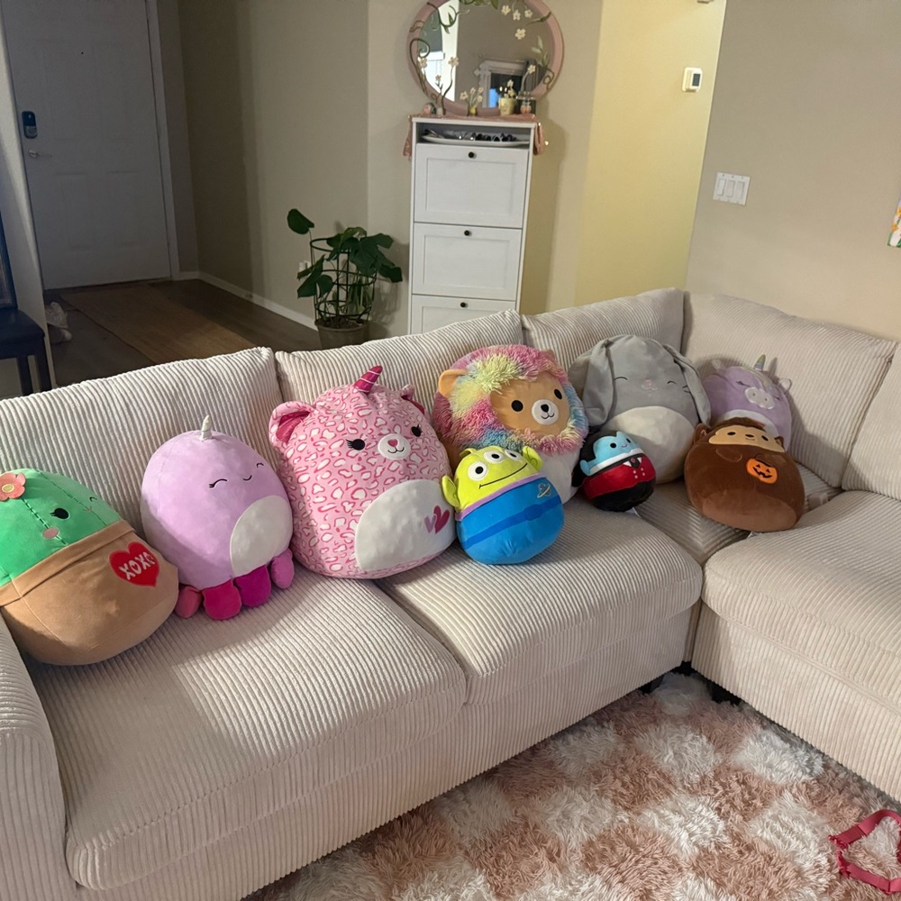Colorful Squishmallow Collection